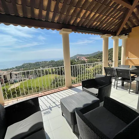 Appartement Sublime 5 étoiles T3-6 Pers-cap Esterel Vue Parking
