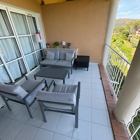 Sublime 5 étoiles T3-6 Pers-cap Esterel Vue Parking *